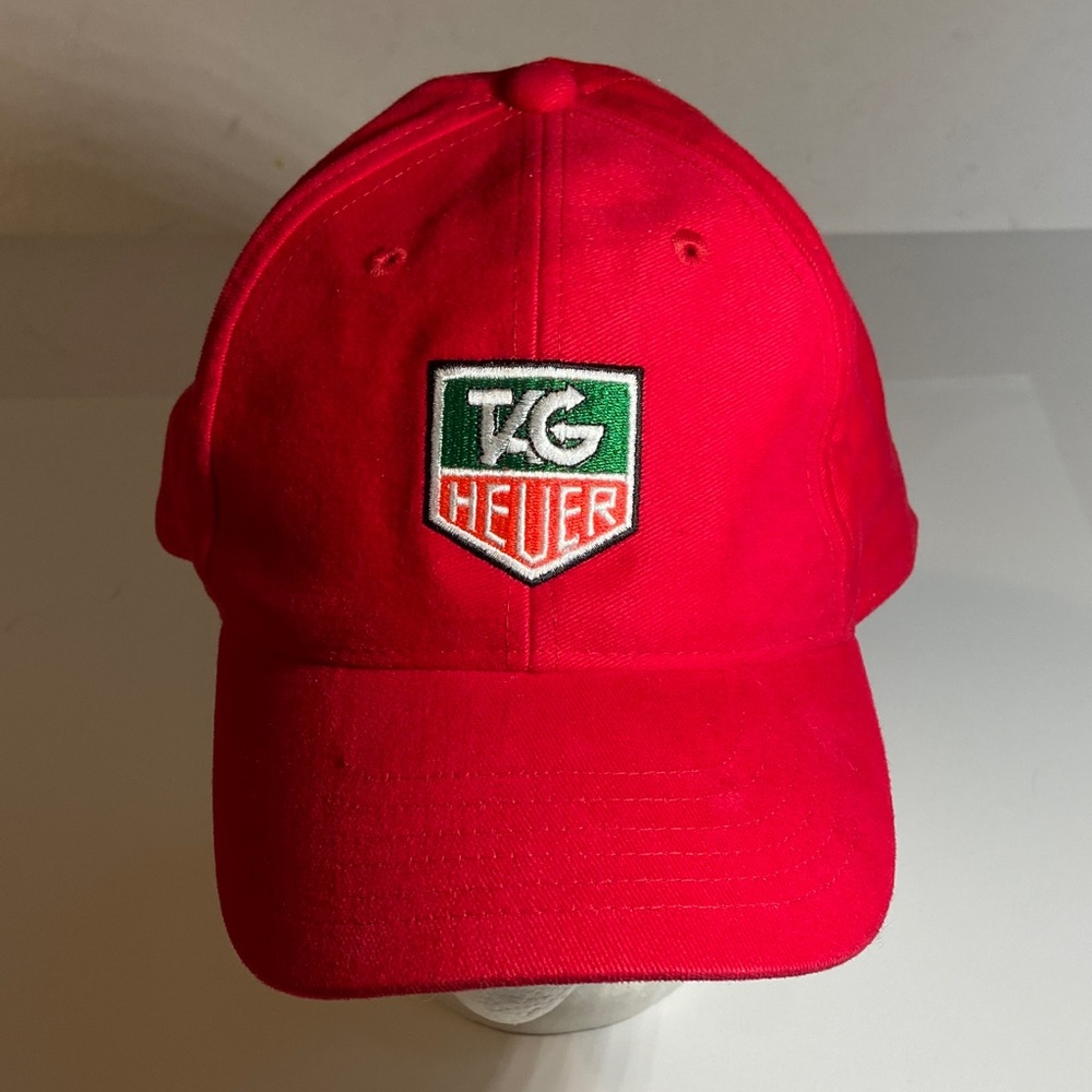 TAG Heuer Vibrant Red Cap-Vintage